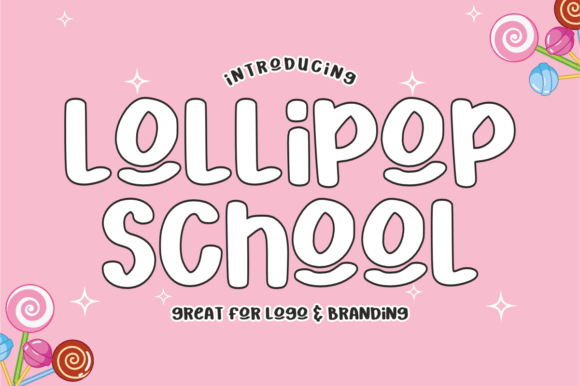 Lollipop School: A Strategic Typography Choice for Playful Branding