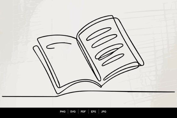 The Power of Simplicity: Why Open Book Minimal Line Art Defines Modern Visual Communication